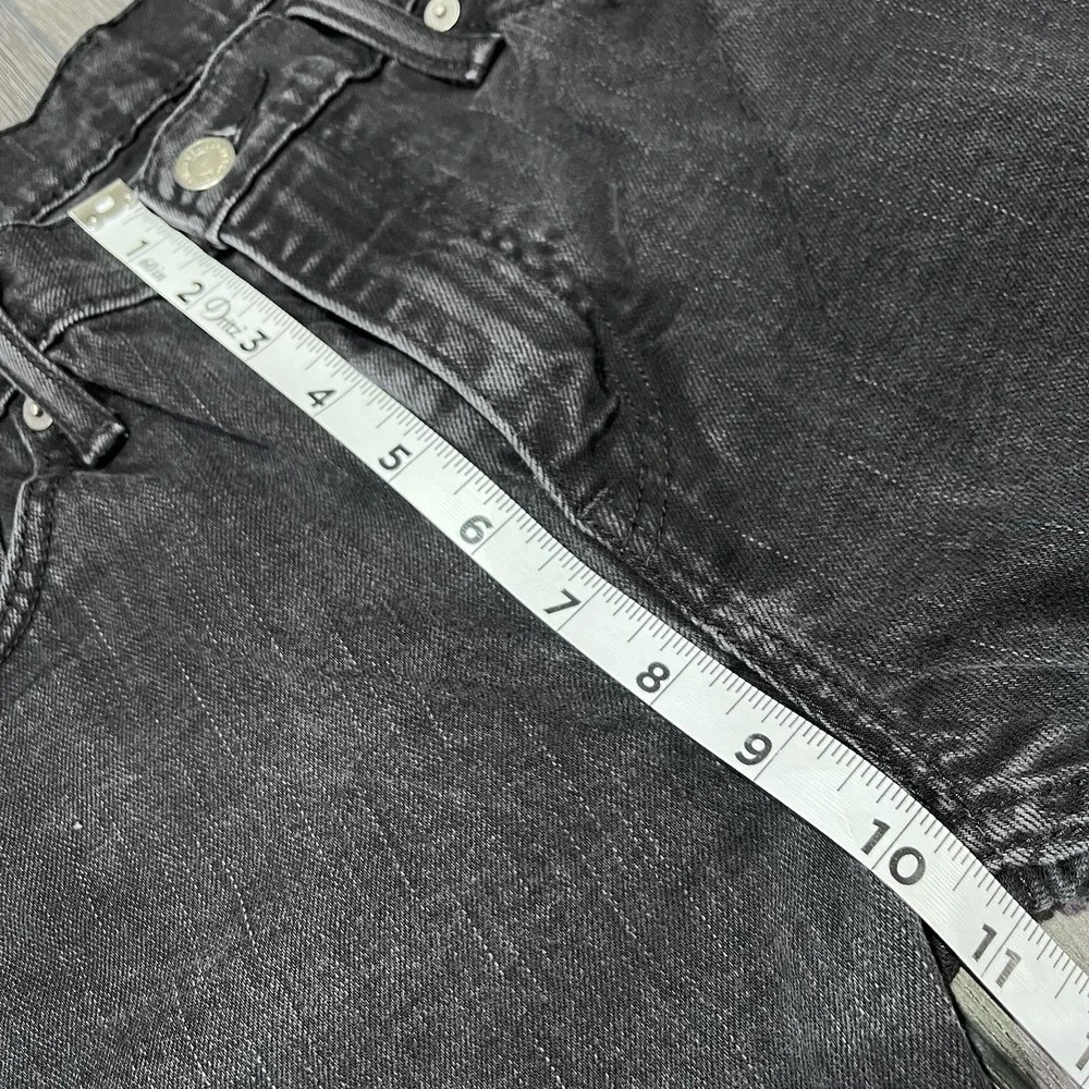 Levis Jeans Mens 30x31 Charcoal‎ Black Dark Wash  Denim Grunge Punk Metal 508